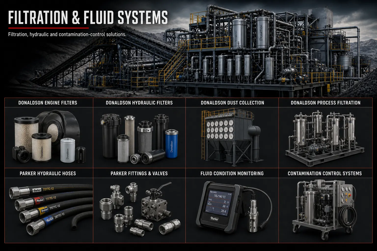 Complete Filtration & Fluid Systems Portfolio
